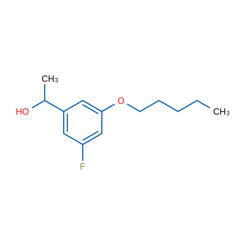 1-(3-Fluoro-5-(pentyloxy)phenyl)ethanol 1g