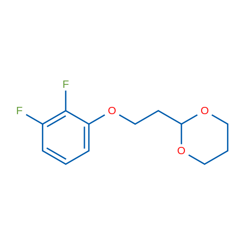2-(2-(2,3-Difluorophenoxy)ethyl)-1,3-dioxane 1g