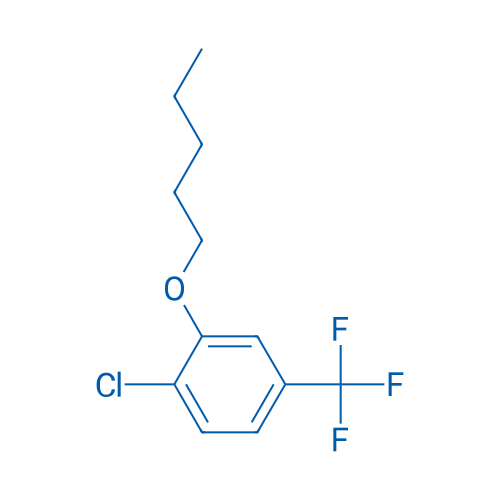 1-Chloro-2-(pentyloxy)-4-(trifluoromethyl)benzene 1g