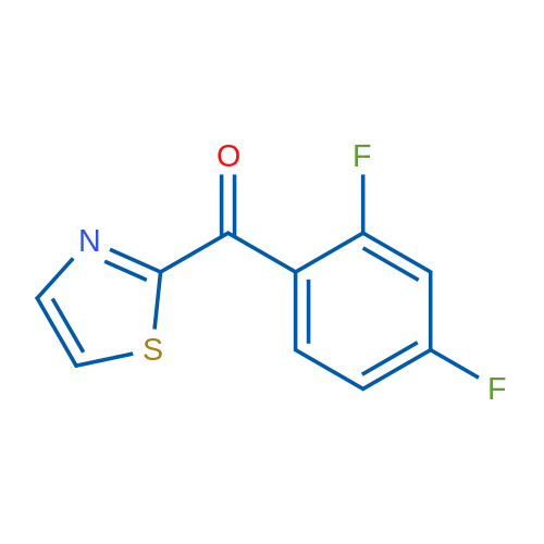 (2,4-Difluorophenyl)(thiazol-2-yl)methanone 1g