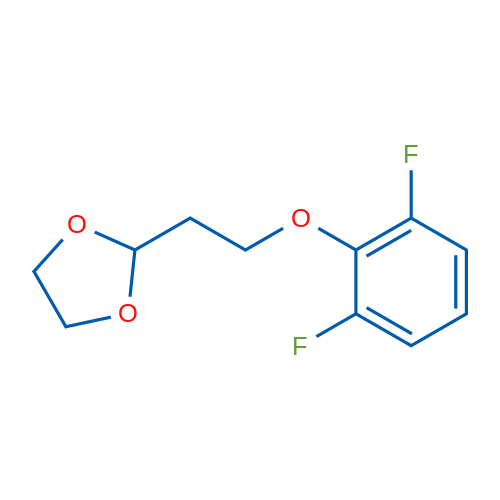 2-(2-(2,6-Difluorophenoxy)ethyl)-1,3-dioxolane 1g