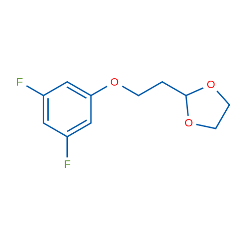 2-(2-(3,5-Difluorophenoxy)ethyl)-1,3-dioxolane 1g