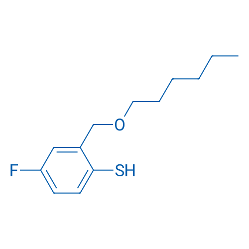 4-Fluoro-2-((hexyloxy)methyl)benzenethiol 1g