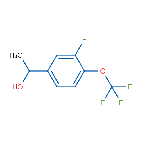 1-(3-Fluoro-4-(trifluoromethoxy)phenyl)ethanol 1g