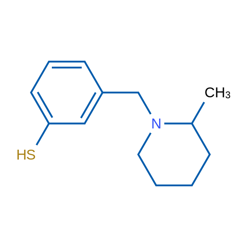 3-((2-Methylpiperidin-1-yl)methyl)benzenethiol 1g