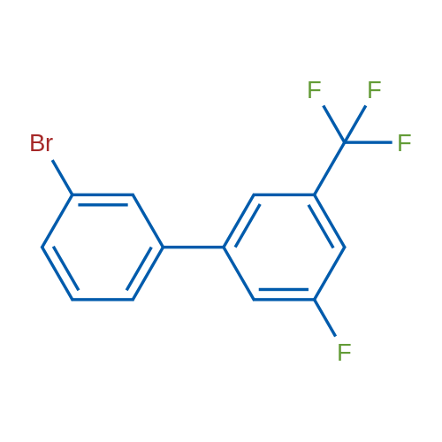 3'-Bromo-3-fluoro-5-(trifluoromethyl)-1,1'-biphenyl 1g