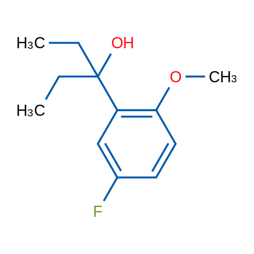 3-(5-Fluoro-2-methoxyphenyl)pentan-3-ol 1g