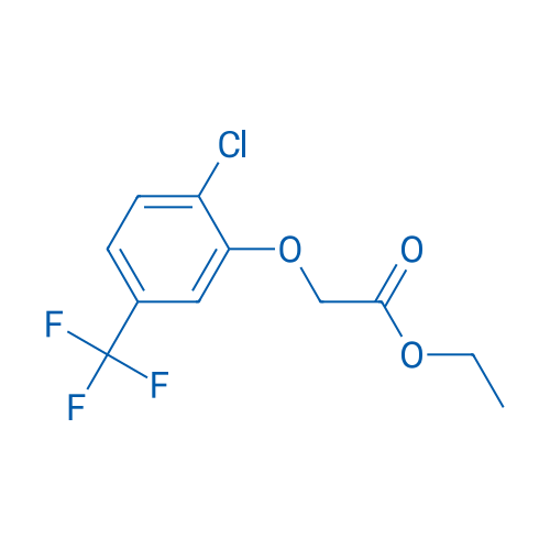 Ethyl 2-(2-chloro-5-(trifluoromethyl)phenoxy)acetate 1g