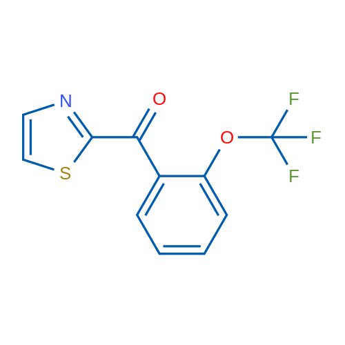 Thiazol-2-yl(2-(trifluoromethoxy)phenyl)methanone 1g
