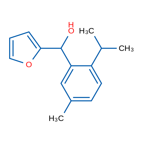 Furan-2-yl(2-isopropyl-5-methylphenyl)methanol 1g