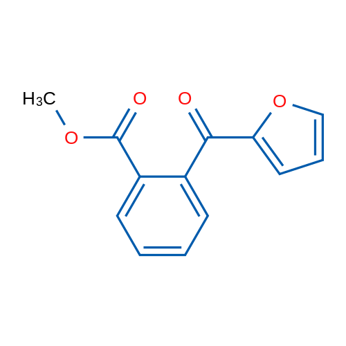 Methyl 2-(furan-2-carbonyl)benzoate 1g