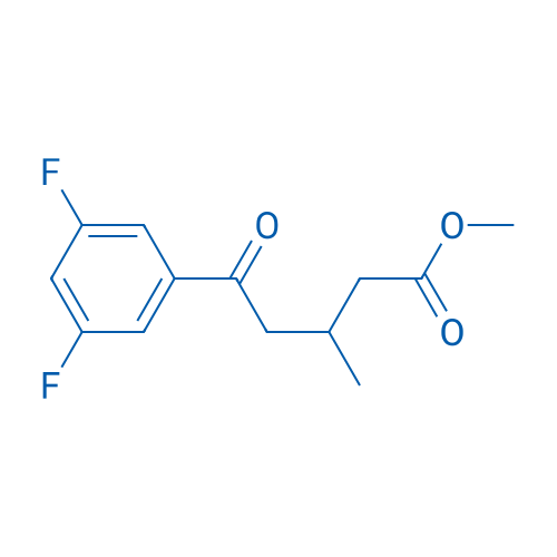 Methyl 5-(3,5-difluorophenyl)-3-methyl-5-oxopentanoate 1g