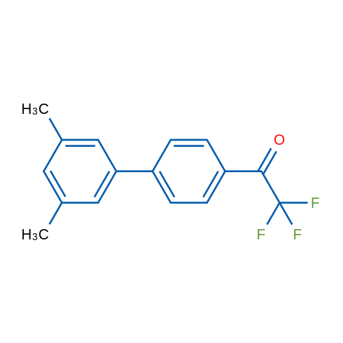 1-(3',5'-Dimethyl-[1,1'-biphenyl]-4-yl)-2,2,2-trifluoroethanone 1g