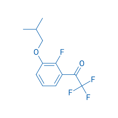2,2,2-Trifluoro-1-(2-fluoro-3-isobutoxyphenyl)ethanone 1g