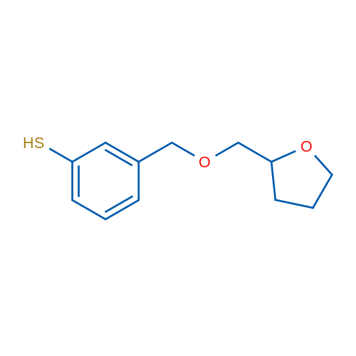 3-(((Tetrahydrofuran-2-yl)methoxy)methyl)benzenethiol 1g