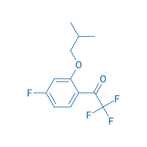 2,2,2-Trifluoro-1-(4-fluoro-2-isobutoxyphenyl)ethanone 1g
