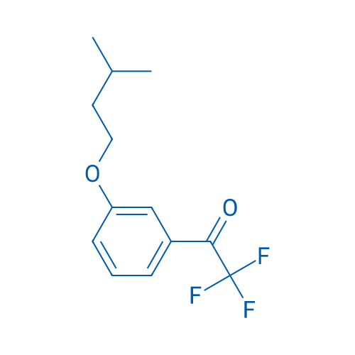2,2,2-Trifluoro-1-(3-(isopentyloxy)phenyl)ethanone 1g