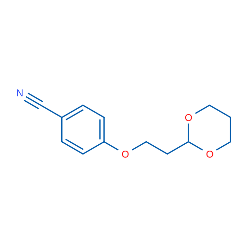 4-(2-(1,3-Dioxan-2-yl)ethoxy)benzonitrile 1g