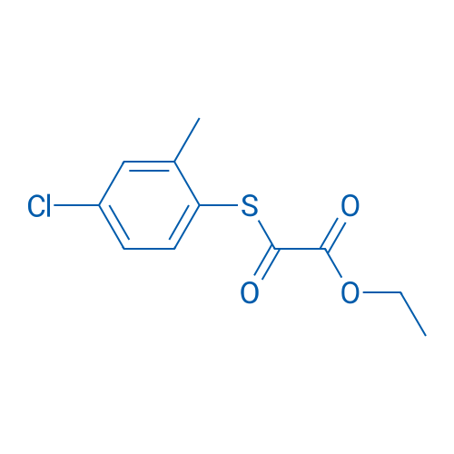 Ethyl 2-((4-chloro-2-methylphenyl)thio)-2-oxoacetate 1g