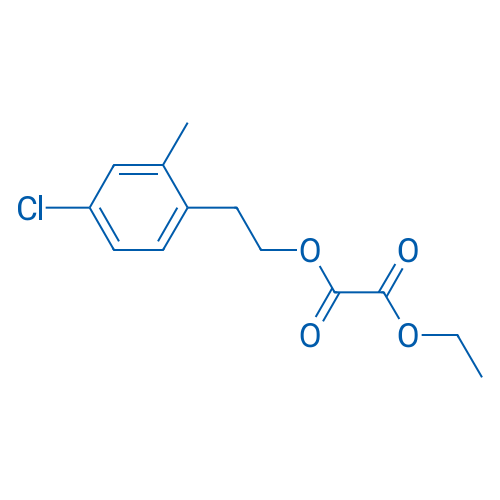 4-Chloro-2-methylphenethyl ethyl oxalate 1g