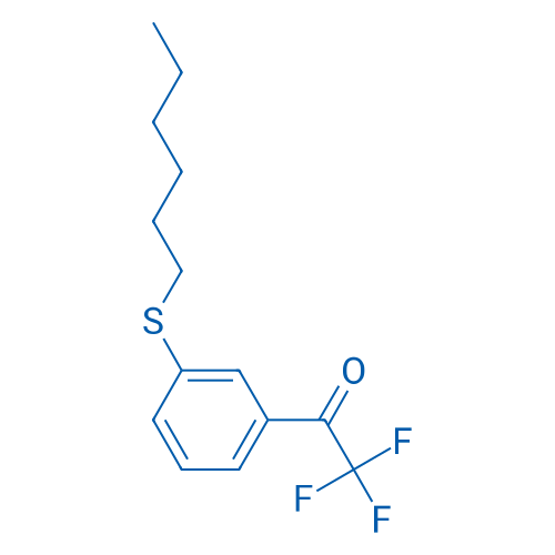 2,2,2-Trifluoro-1-(3-(hexylthio)phenyl)ethanone 1g