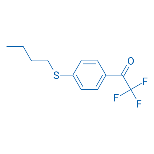 1-(4-(Butylthio)phenyl)-2,2,2-trifluoroethanone 1g
