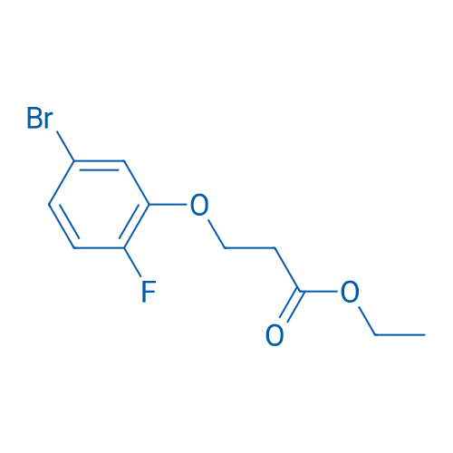 Ethyl 3-(5-bromo-2-fluorophenoxy)propanoate 1g