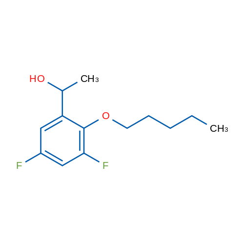 1-(3,5-Difluoro-2-(pentyloxy)phenyl)ethanol 1g