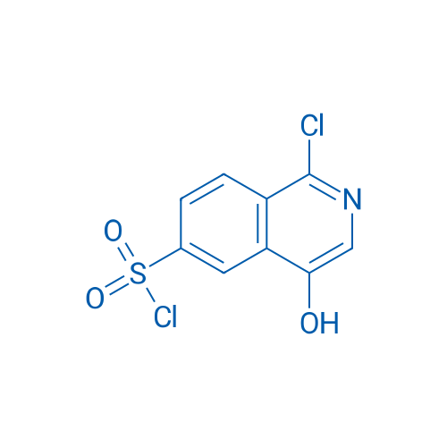 1-Chloro-4-hydroxyisoquinoline-6-sulfonyl chloride 1g