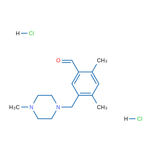 2,4-Dimethyl-5-[(4-methyl-1-piperazinyl)methyl]benzaldehyde dihydrochloride 5g