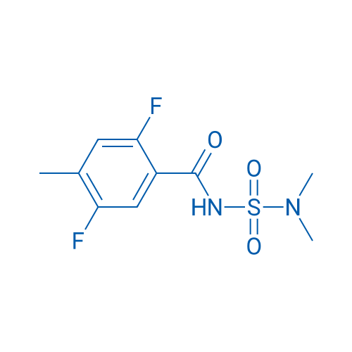 N-(N,N-Dimethylsulfamoyl)-2,5-difluoro-4-methylbenzamide 1g