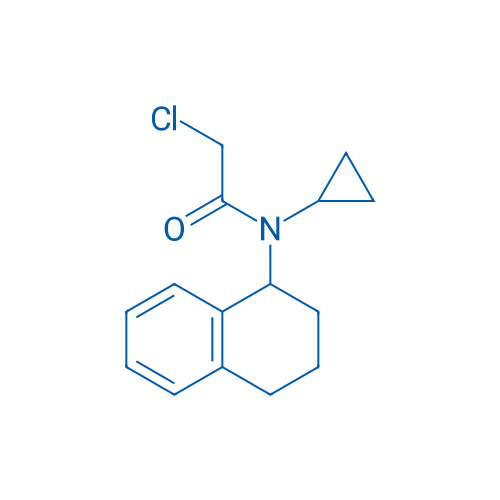 2-Chloro-N-cyclopropyl-N-(1,2,3,4-tetrahydronaphthalen-1-yl)acetamide 1g