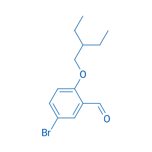 5-Bromo-2-(2-ethylbutoxy)benzaldehyde 1g