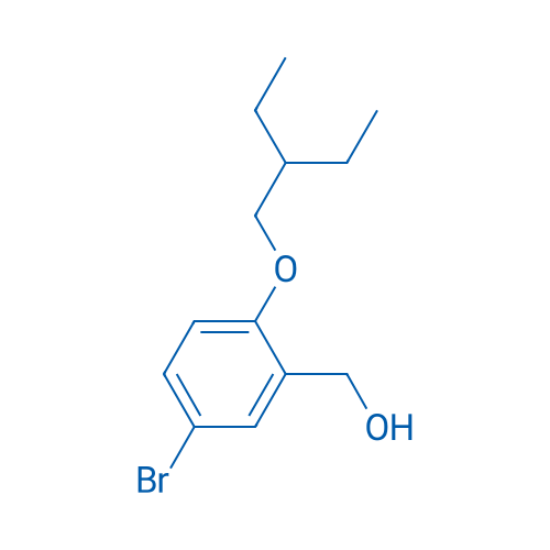 (5-Bromo-2-(2-ethylbutoxy)phenyl)methanol 5g