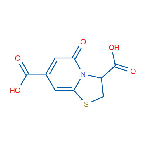5-Oxo-2,3-dihydro-5H-thiazolo[3,2-a]pyridine-3,7-dicarboxylic acid 250mg