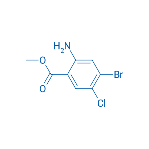 Methyl 2-amino-4-bromo-5-chlorobenzoate 250mg