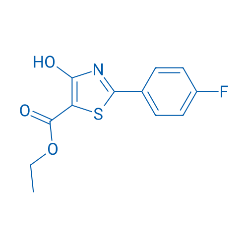 Ethyl 2-(4-fluorophenyl)-4-hydroxythiazole-5-carboxylate 250mg