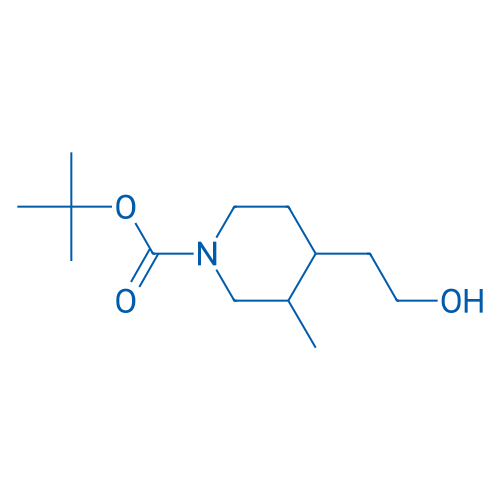 tert-Butyl 4-(2-hydroxyethyl)-3-methylpiperidine-1-carboxylate 1g