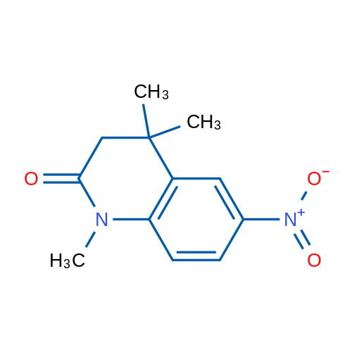 1,4,4-Trimethyl-6-nitro-3,4-dihydroquinolin-2(1H)-one 5g