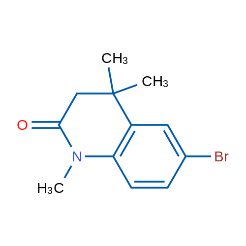 6-Bromo-1,4,4-trimethyl-3,4-dihydroquinolin-2(1H)-one 1g