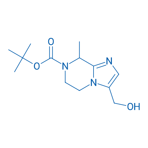 tert-Butyl 3-(hydroxymethyl)-8-methyl-5,6-dihydroimidazo[1,2-a]pyrazine-7(8H)-carboxylate 250mg