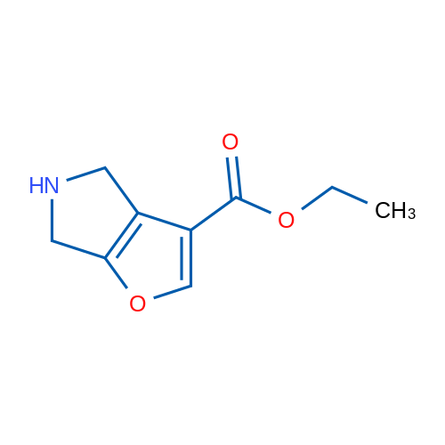 Ethyl 5,6-dihydro-4H-furo[2,3-c]pyrrole-3-carboxylate 1g