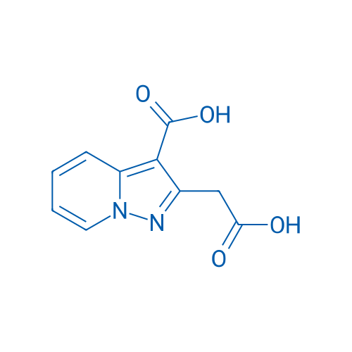 2-(Carboxymethyl)pyrazolo[1,5-a]pyridine-3-carboxylic acid 250mg