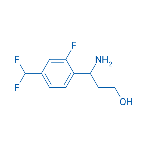 3-Amino-3-(4-(difluoromethyl)-2-fluorophenyl)propan-1-ol 1g