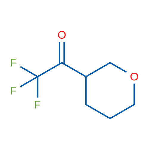 2,2,2-Trifluoro-1-(tetrahydro-2H-pyran-3-yl)ethanone 1g