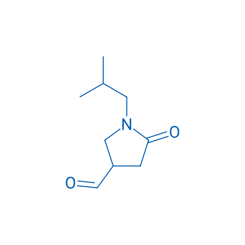 1-Isobutyl-5-oxopyrrolidine-3-carbaldehyde 100mg