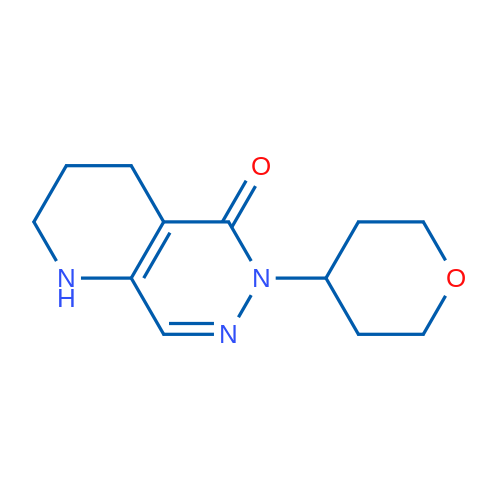 6-(Tetrahydro-2H-pyran-4-yl)-1,2,3,4-tetrahydropyrido[2,3-d]pyridazin-5(6H)-one 1g