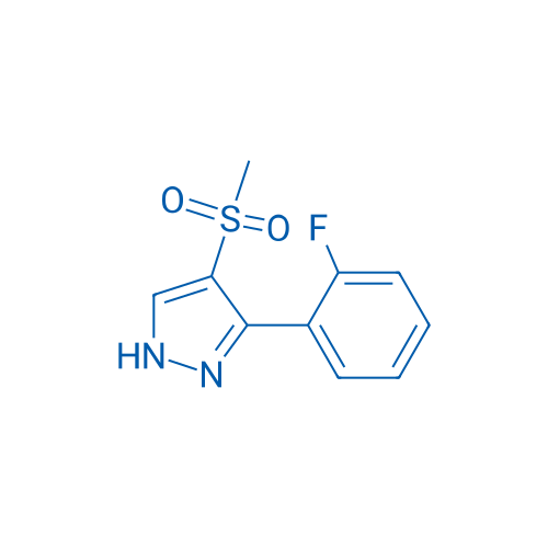 3-(2-Fluorophenyl)-4-(methylsulfonyl)-1H-pyrazole 1g