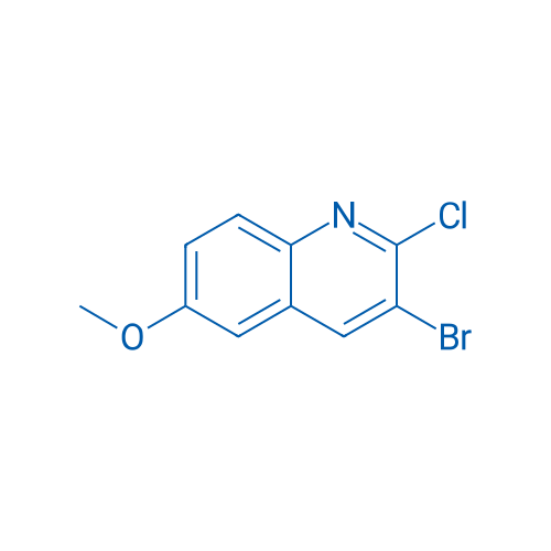 3-Bromo-2-chloro-6-methoxyquinoline 1g