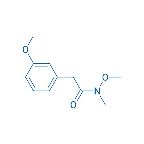 N-Methoxy-2-(3-methoxyphenyl)-N-methylacetamide 1g